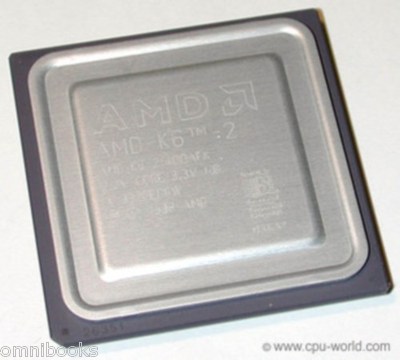 AMD K6-2/400AFK CPU 400 MHz Super Socket 7