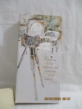 Vintage Hallmark Album 72- 31/2" photo capacity in original box