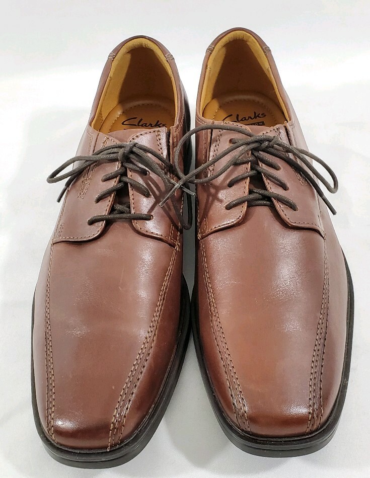 SAOLA Scarpe eleganti Clarks Collection cuscino ortolite marrone finta punta Oxford da uomo 8 5 M