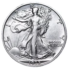 1935 Walking Liberty Half Dollar In AU Condition
