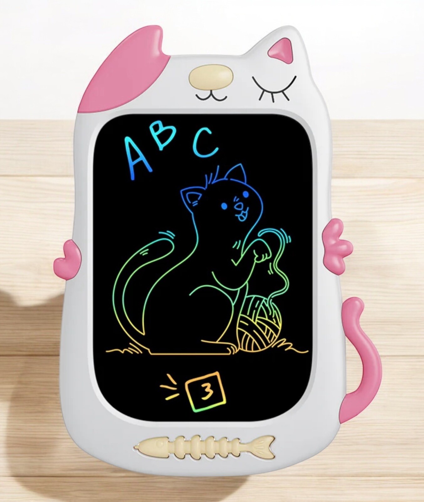 3+ Year Old Girl Gifts 10 Inches Lcd Writing Tablet For Kids