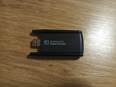 Wireless USB Adapter USB 3.0 Stick 1300Mbps WiFi Dual Band 2,4GHz / 5GHz Antenne