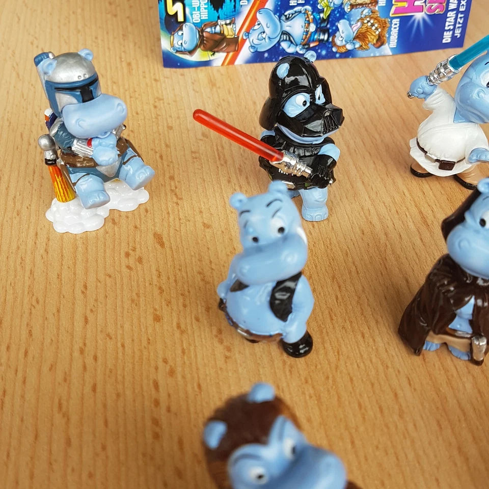 TOP KINDER SURPRISE SET - Happy Hippo Star Wars Hipperium - AMAZING FIGURINES - Image 3 of 4