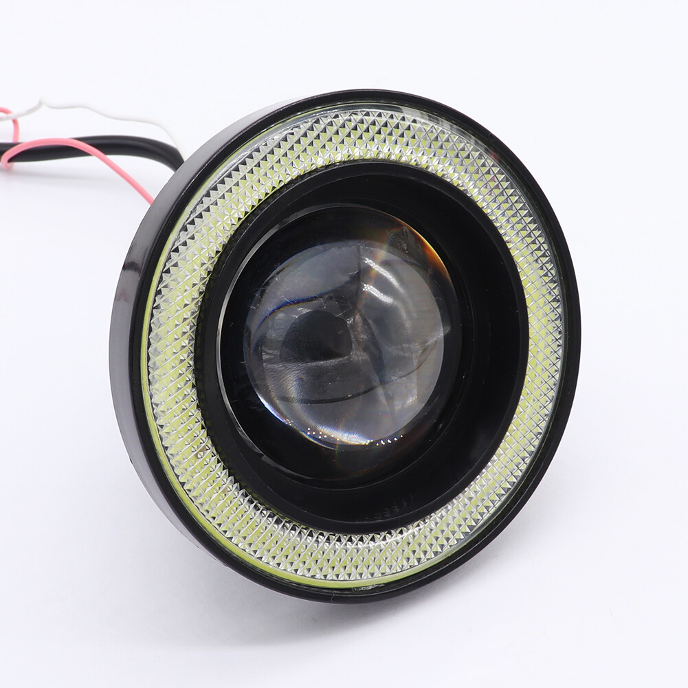 89mm LED Car Fog Driving Lamp White Daytime Running Light Motorcycle Headlight