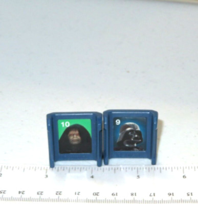 2002 Star Wars Stratego Board Game Lot Darth Vader Emperor # 9 10 Pieces Only