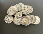NO DATE Standing Liberty Quarters- 25 Coins Cull/Dateless -$6.25 Face Value (A41