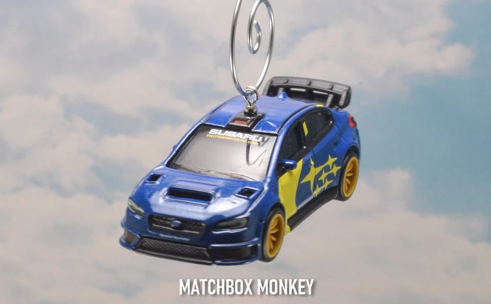 Subaru WRX STi Deluxe 2016 árbol de Navidad adorno Adorno Impreza World Rally Foto 2 de 4