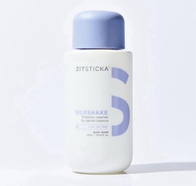 ZitSticka Silkshake Probiotic Gel Body Wash Tea Tree Scent 10.14 fl oz