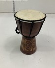 Hand Carved Wood Djembe Drum — photo 1