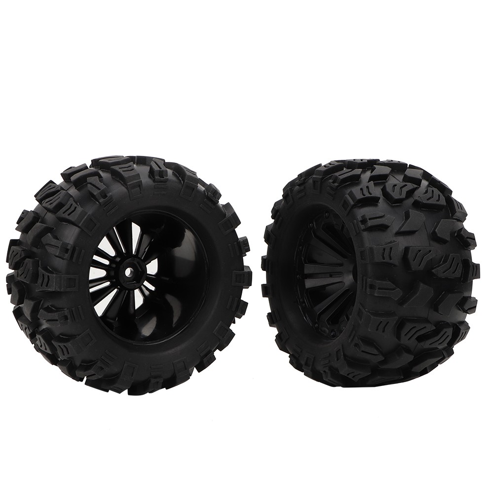 4pcs RC Wheel Hub Durable Rubber Tire For 1/10 RC Cars