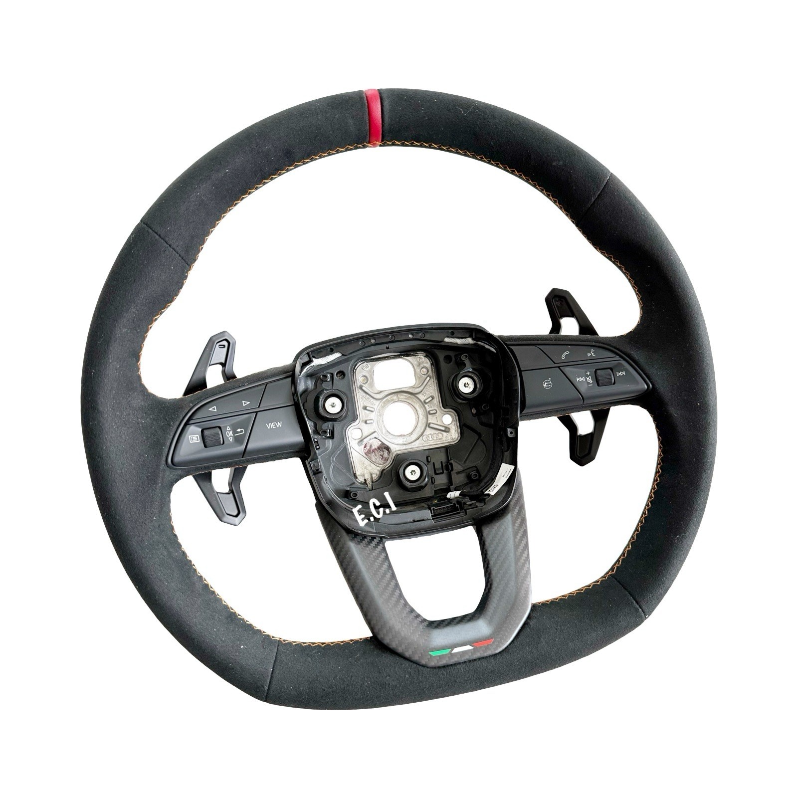 2027 OEM LAMBORGHINI URUS SE ALCANTARA CARBON PERFORMANTE  STEERING WHEEL ORANGE