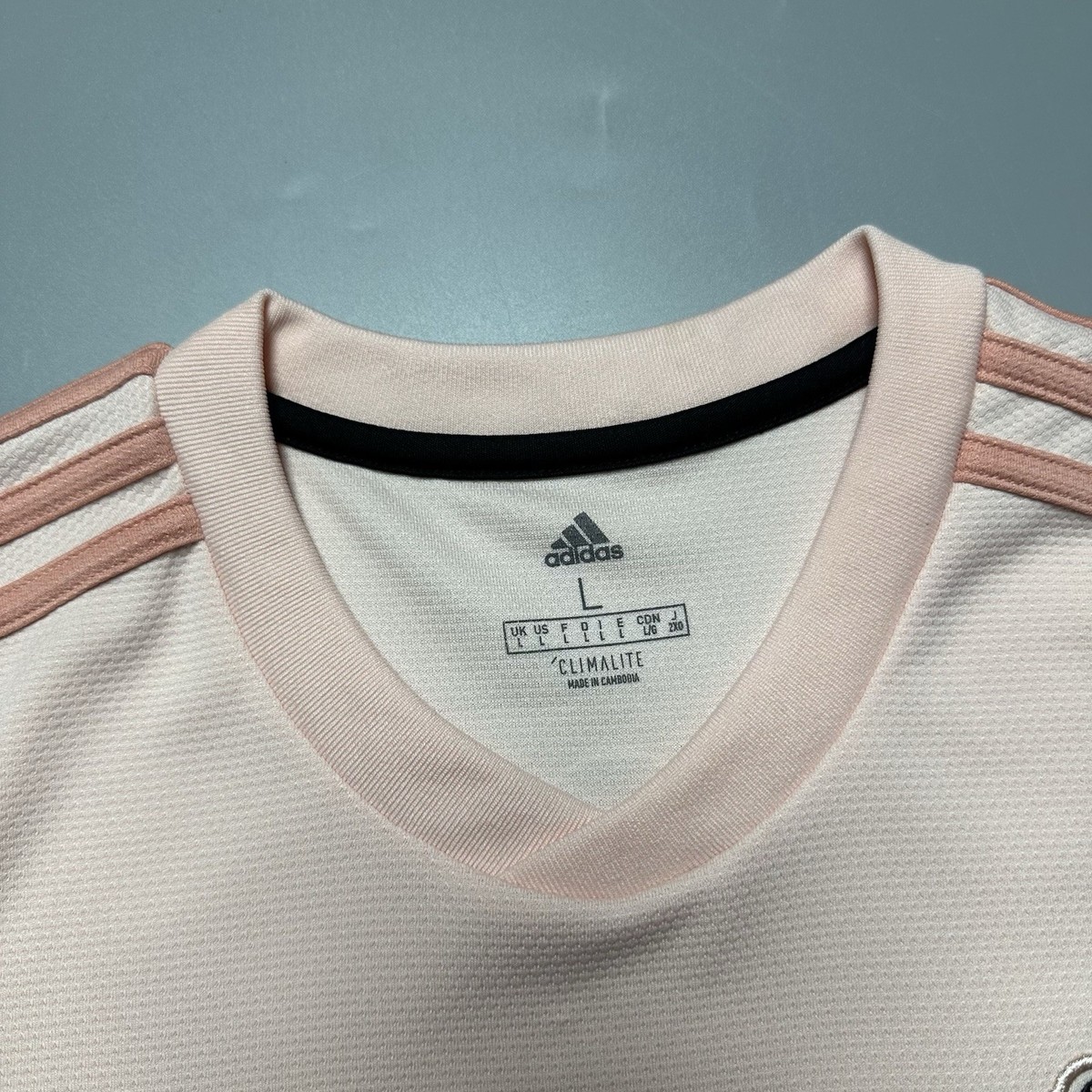 MAN UNITED ADIDAS 2018/2019 FOOTBALL SOCCER AWAY JERSEY #6 POGBA