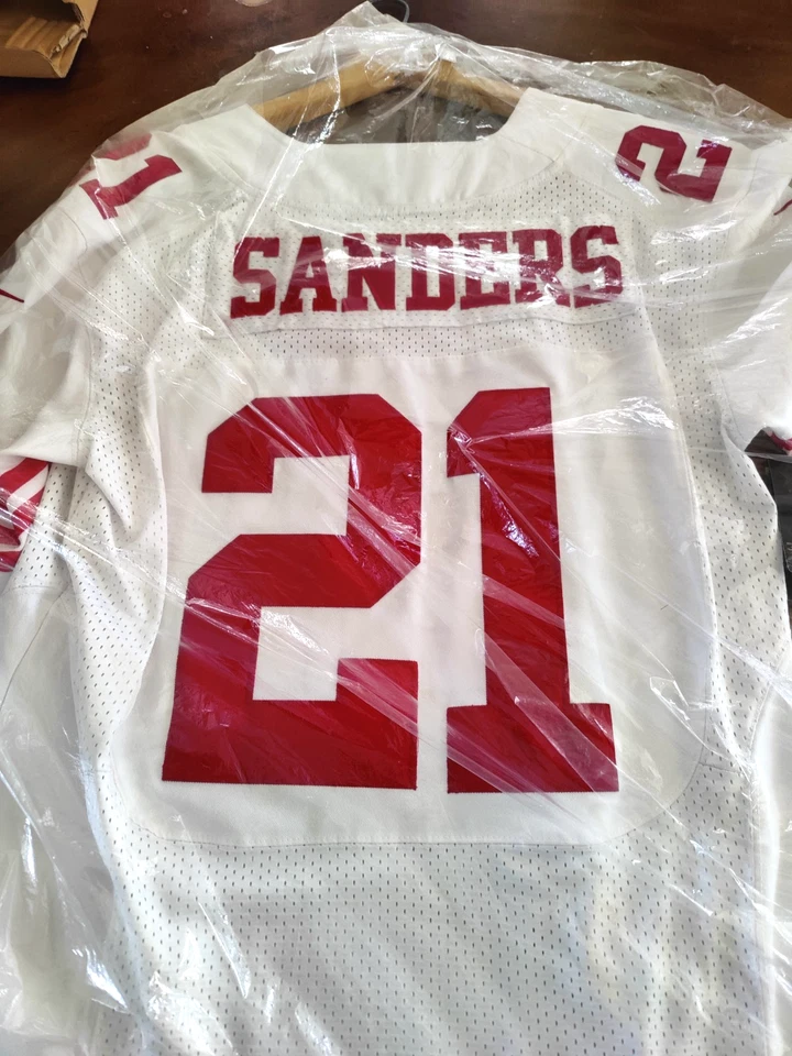 Deion Sanders "Primetime" Nike On Field Jersey NFL Players 40 San Francisco 49er - Image 4 of 4