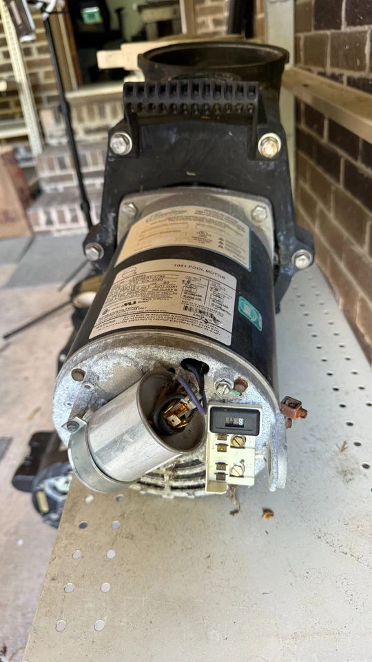 Waterway Champion 56-Frame Pool Pump – 1081 Motor + Housing Assembly (315-1400) - Image 3 of 4