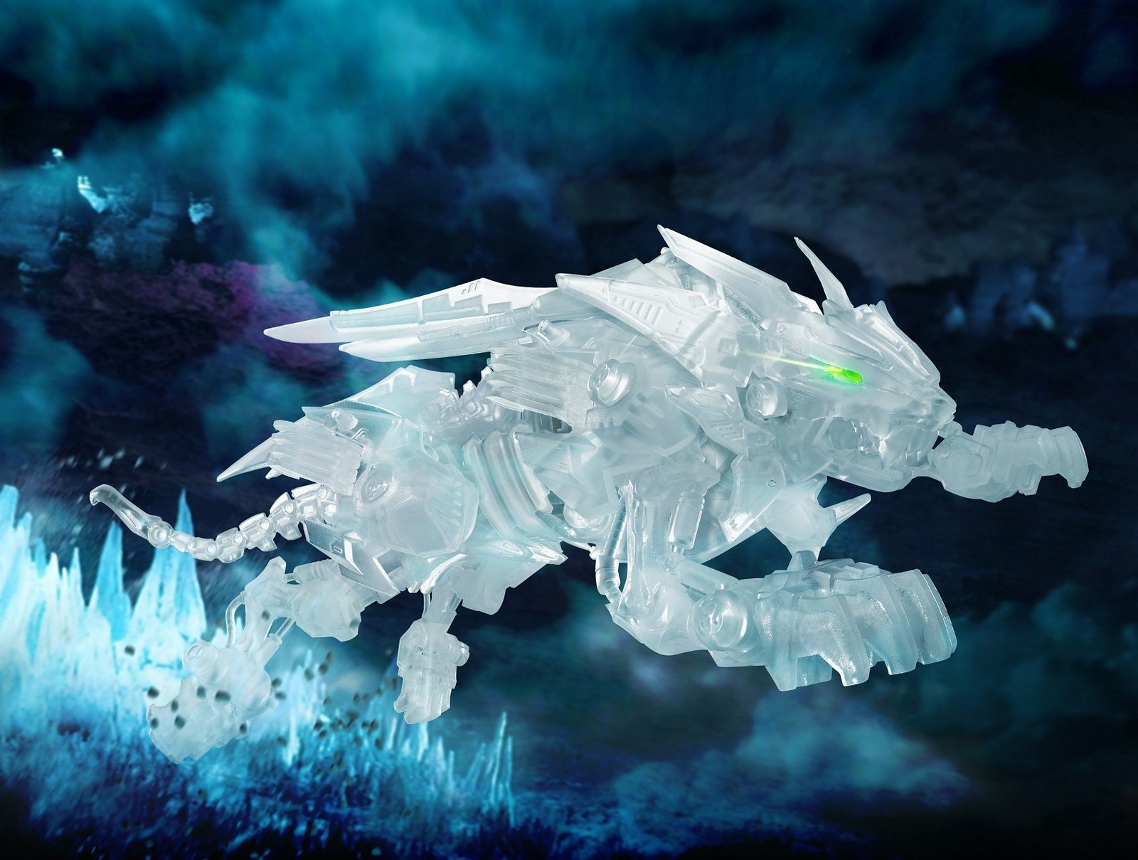 TAKARA TOMY ZOIDS Wild Liger CRYSTAL ZW01X Wild Battle Card Hunter Figure