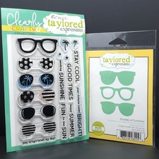 YOU CHOOSE Taylored Expressions Cling, Clear Stamps  Dies