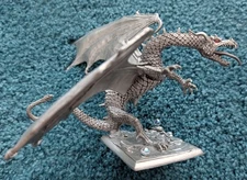 Rawcliffe Pewter Dragon 1993 RF 3012 Tom Meier 1990 Figure Fantasy RPG D&D AD&D