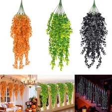 Artificial Fake Hanging Plants Flower Garland Hanging Branches for Wedding Home
