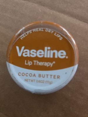 Vaseline Lip Therapy Lip Balm Cocoa Butter 0.6 Oz Each                     A39-3