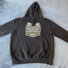 Henderson Silver Knight’s Inaugeral Season Long Sleeve Black Hooded Sweatshirt L