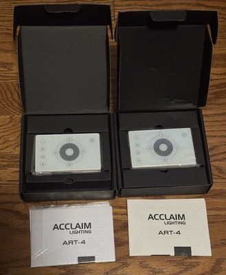 Led Lights Control Acclaim Lighting Art-4 Pro , Lot Of Two