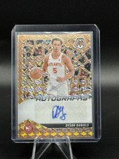 2024-25 Panini Mosaic Rookie Autographs Dyson Daniels Bronze /75 Atlanta Hawks