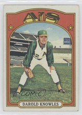 1972 Topps Darold Knowles #583 03od