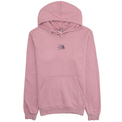 Sudadera con capucha pulóver rosa para hombre The North Face L exterior polar