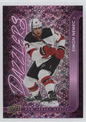 2024-25 Upper Deck Series 1 Dazzlers Pink Simon Nemec #DZ-32 0c7p