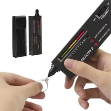 Portable Diamond Tester Selector Illuminated Jewelry Gemstone Testing Tool Kit