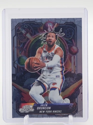 2025 Topps Cosmic Chrome Jalen Brunson Base (RAW)