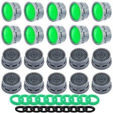 Faucet Aerator, 1.5 GPM Flow Restrictor Insert, Faucet Aerator Replacement Part