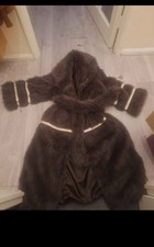 Beautiful Small Faux Fur Wrap coat NEW