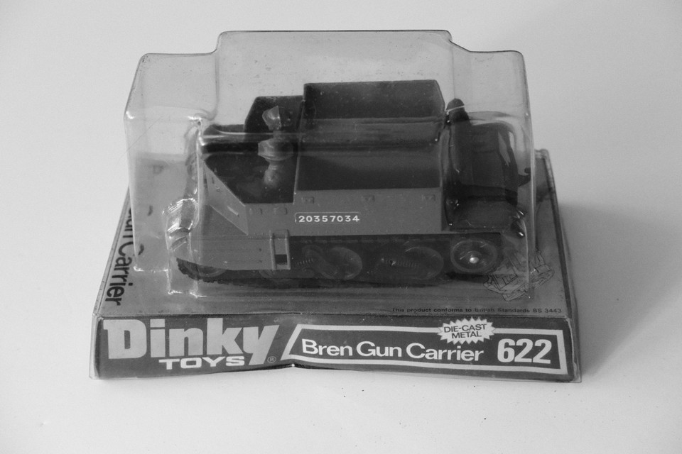 Dinky Toys Militaire Vintage – Bren Gun Carrier #622 – Diecast – Occasion