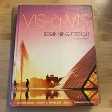 VIS-à-VIS;-Vis: Beginning French, 6th Editio...