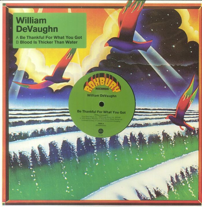 DEVAUGHN, William - Be Thankful For What You Got - Vinyl (12"")