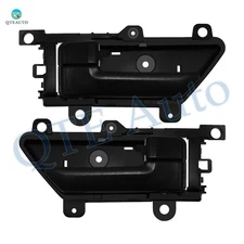 Pair of 2 Front-Rear Left Inside Door Handle For 2007-2012 Hyundai Veracruz
