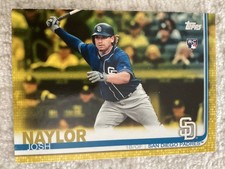 2019 Topps Update Walgreens Yellow Josh Naylor #US43 RC Rookie Card Mariners. rookie card picture