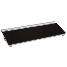 Quartet Glass Desktop Computer Pad, 18" x 6", Whiteboard, Dry Erase Surface,