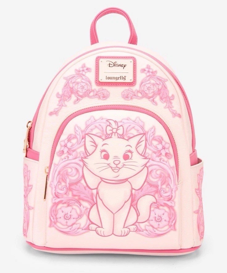 Loungefly Disney The Aristocats Marie Floral Mini Backpack  display picture 2