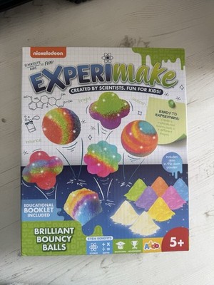 Nickelodeon Hüpfbälle Experimake Kinder Set Neu