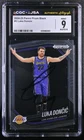 Luka Doncic Signed Prizm Black Card JSA 9 CGC 9 LA Lakers Uni Auto Autograph