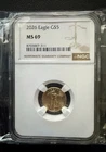 2026 $5 Gold Eagle 1/10 oz Coin NGC Graded MS69