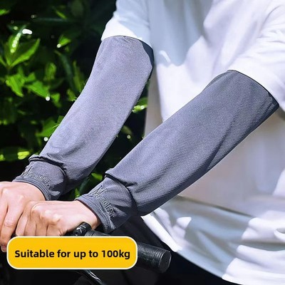 Cooling Arm Sleeves Breathable Sun Protection Ice Slik Sleeves Summer Outdoor Sp