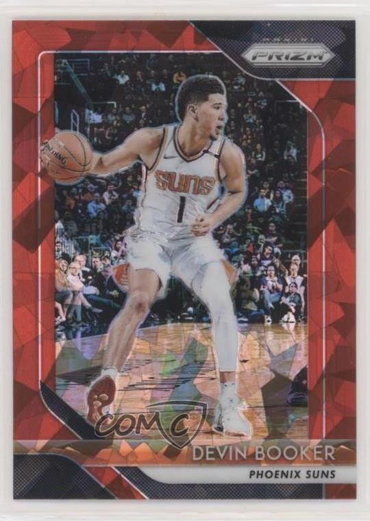 2018-19 Panini Prizm Red Ice Prizm Devin Booker #11 0jj3