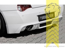 Rieger Heckansatz Heckspoiler Diffusor f�r BMW Z4 E85 Coupe Cabrio nicht M Paket