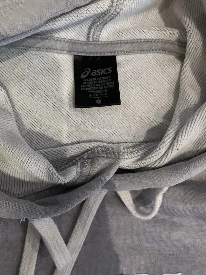 ASICS Chándal Sudadera con Capucha con Joggers Gris Claro Unisex Pequeño Nuevo Sin Etiquetas Foto 4 de 4
