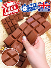 Chocolate Bar Squishy Fidget Stress Sensory Desk Chocolate Relief Squeez Scente