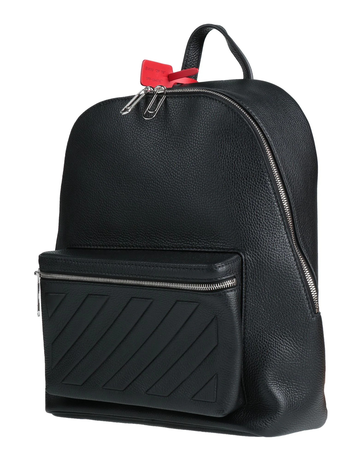 Off-white - Women - Leather Backpack - Black 241090₽
