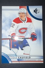 2023-24 Sp - Cole Caufield - Canadiens Super Star Blue Insert